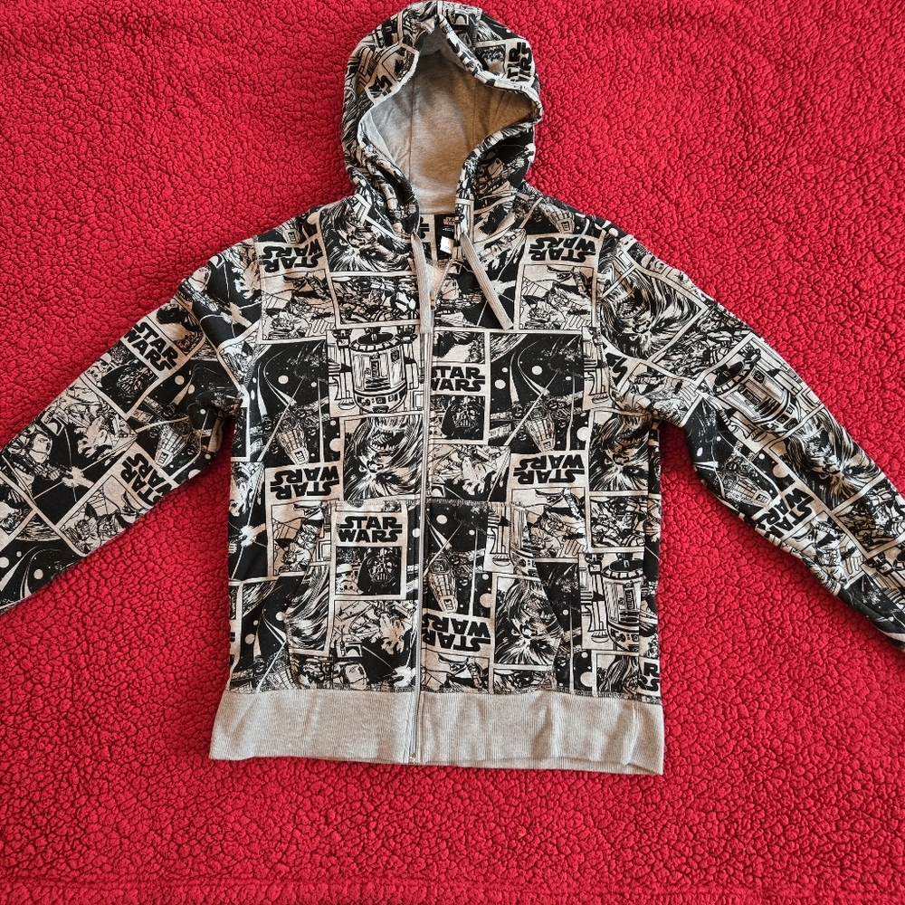 Star wars Full Zip Hoodie (Large)